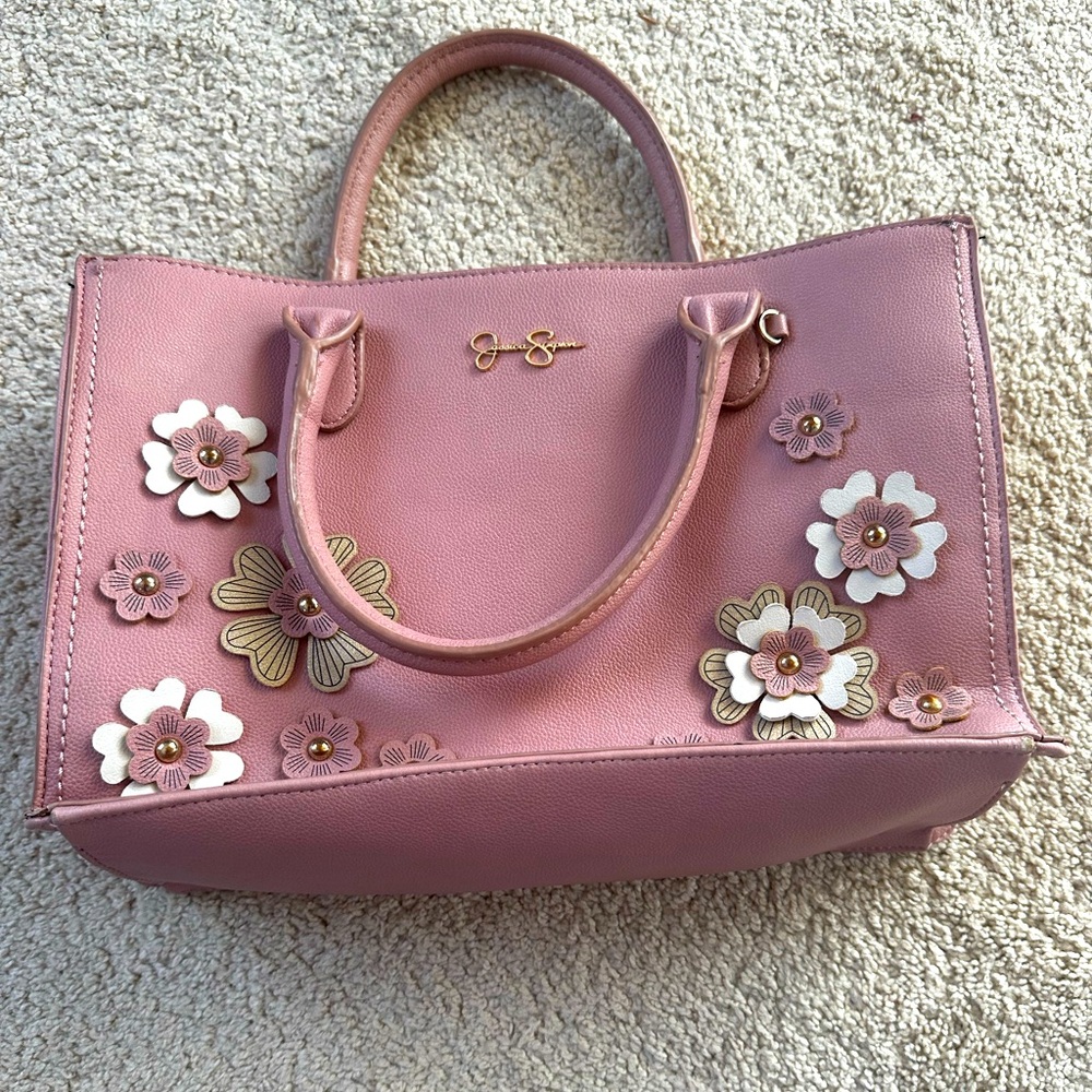 Jessica Simpson Pink floral Handbag